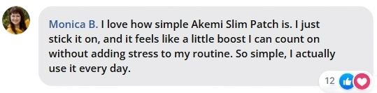 Akemi Slim Patch Customer Reviews