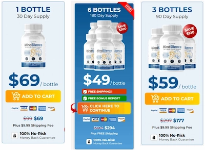 MindSilence pricing details
