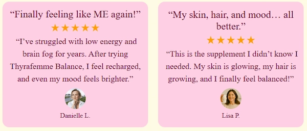 Thyrafemme Balance customer reviews