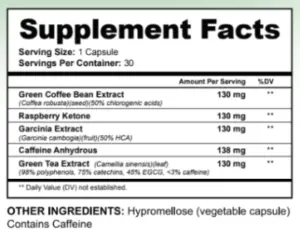 DigestFlow Supplement Facts