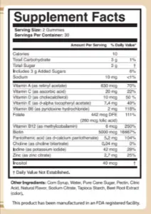 Gelagen Supplement Facts